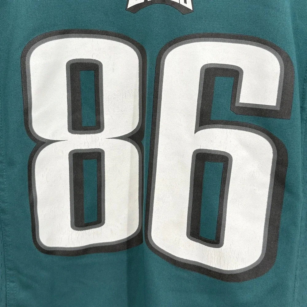 Nike Philadelphia Eagles Zach Ertz 86 NFL Jersey Kids Medium 10/12 Green